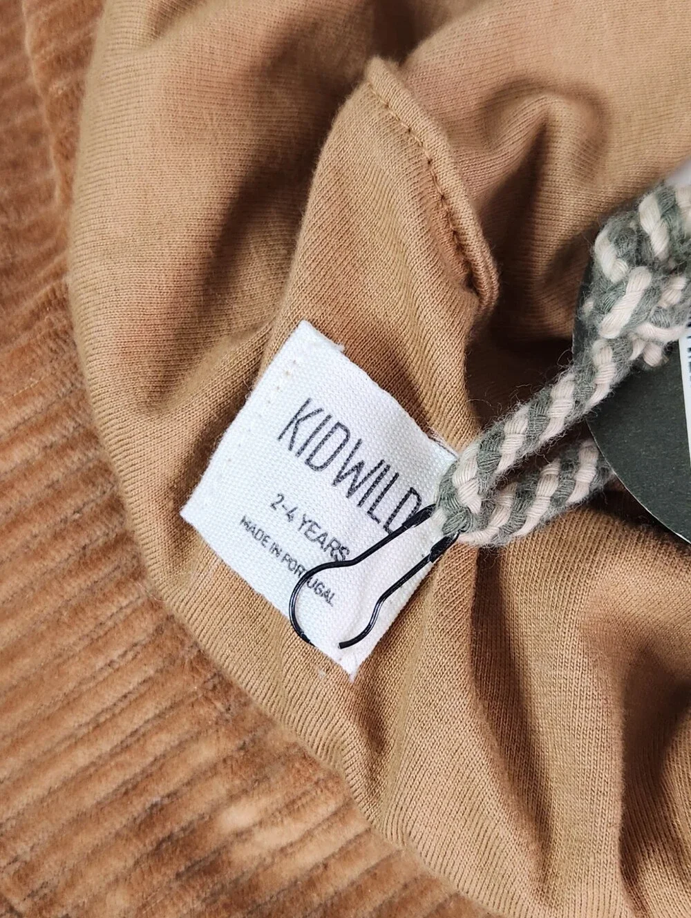 Kidwild Corduroy Bucket Hat in Pecan